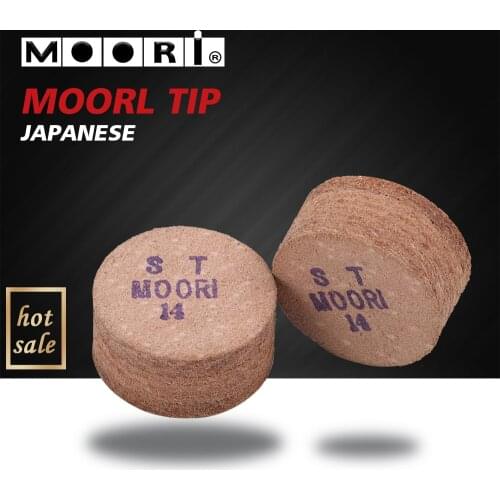 Original Moori Tips Billiards Pool Cue Tips High Quality Billard Tips Severial Models 1 Piece Professional Billiards Accessories
