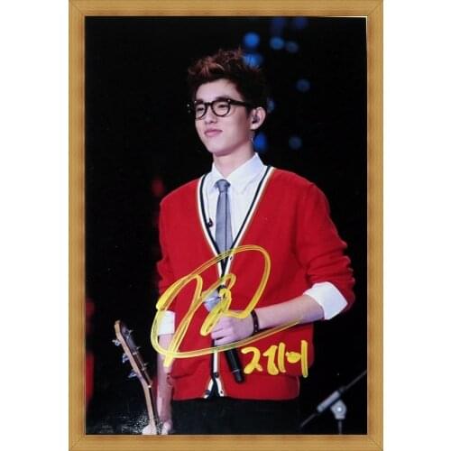 Signed DAY6 Jae Park autographed original photo 6 inches freeshipping 122017