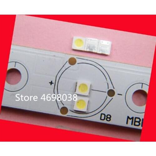 1000piece/lot FOR repair Philips Cool Hisense LED LCD TV backlight Article lamp SMD LEDs 3535 3V Cold white light emitting diode