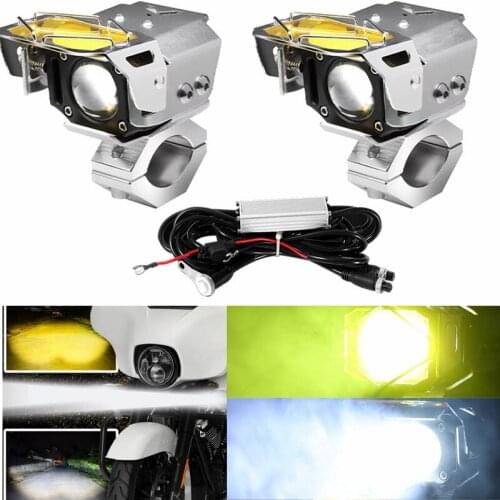 Universal Brighter Lamp For BMW R1200GS F800GS F700GS R1250GS K1600GT Motorcycle fog light Auxiliary Lights 30W 6000K