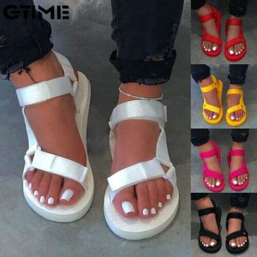 Ladies Outdoor Beach Slippers 2021 New Women Spring/Summer New Soft-Slip Non-Slip Sandals Foam Sole Durable Sandals#SJPAE-2