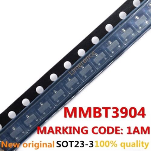 100PCS MMBT3904 SOT23 MARKING CODE: 1AM Support the BOM one-stop supporting services