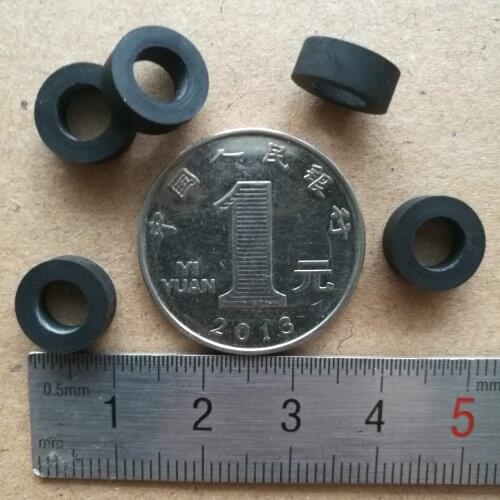 5pcs 6x10x3.8mm ring buffer rubber shock absorption pad waterproof for cassette deck audio pressure recorder player