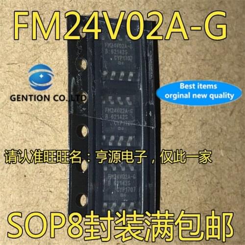 5Pcs FM24V02A-GTR FM24V02A-G FM24V02A SOIC8 Memory chip in stock 100% new and original