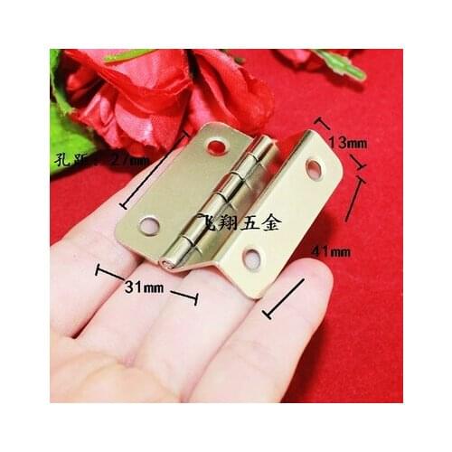 A01 Hardware supplies antique bronze iron hinges for gifts &jewelry wooden box hinges 180 degree
