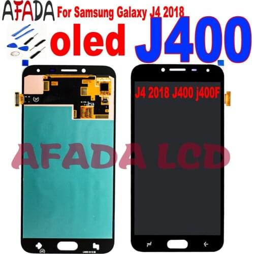 Original Super AMOLED For Samsung Galaxy J4 2018 J400 J400F J400G/DS SM-J400F LCD Display Touch Screen Digitizer Assembly J400H