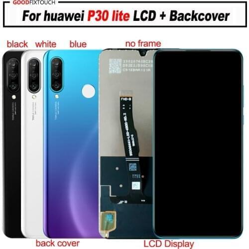 For Huawei P30 lite LCD Display + Touch screen Panel Digitizer Assembly For Huawei p30lite lcd