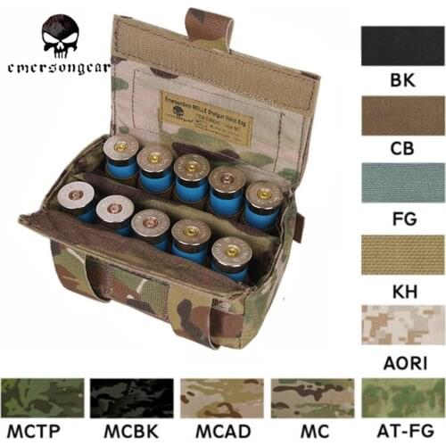 Emersongear Molle Shotgun Bullet Portable Waist Bag Waist Pack Tactical Bag EM9040