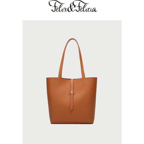 FELIX&FELICIA New Fashion Top-Handle Bags For Women 2020 Designer Luxury Ladies Bucket Shoulder Tote Big Bags