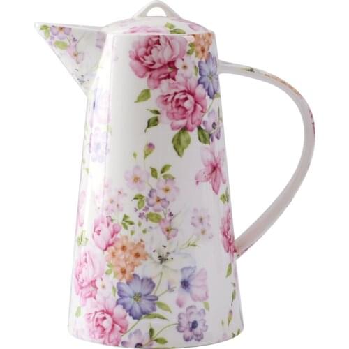 European style bone china household teapot large capacity ceramic high temperature resistant 1200ML