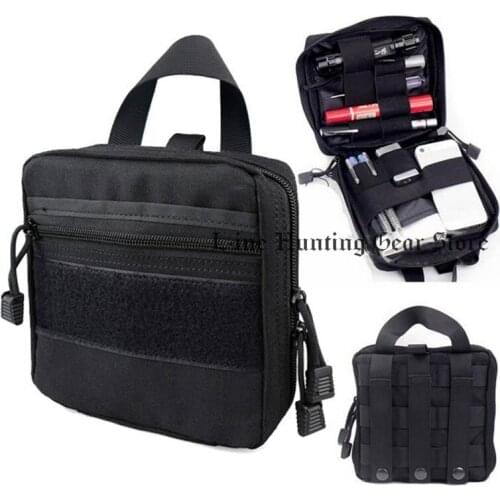 Compact Tactical MOLLE EMT Medical First Aid Utility Pouch Hunting Outdoor Sports Waist Bag