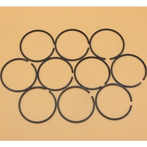 10Pcs/lot Piston Ring Kit For HUSQVARNA 51,55, 257, 357, 357XP Chainsaw Replacement Parts 45/46MM