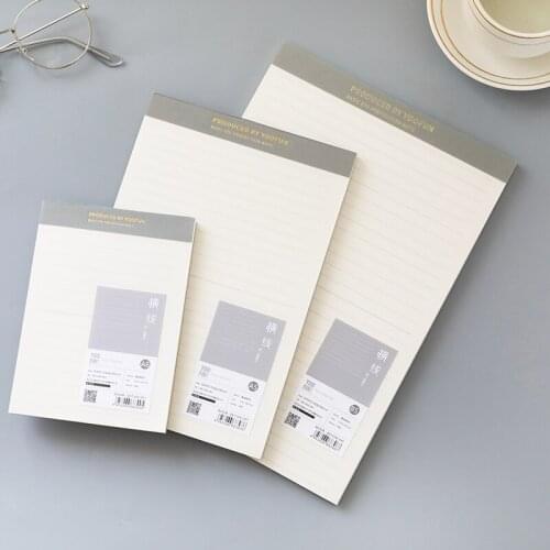 2020 New 50 Sheets PP Cover Notebook B5/A5/A6 Grid/Blank/Horizontal Line Inner Page Memo Pad Message Book For Notes And Drawing