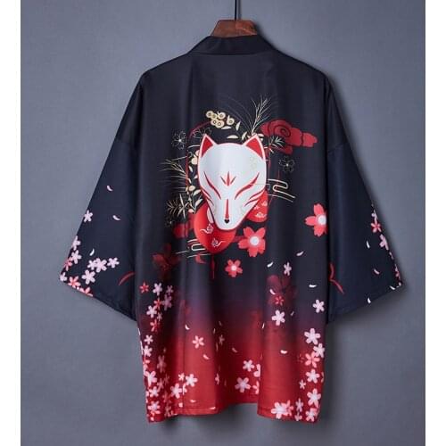 Summer Woman Traditional Kimonos Cosplay Haori Kimono Beach Women Japanese Sakura Yukata Female Asian Clothes Cardigan Shirt