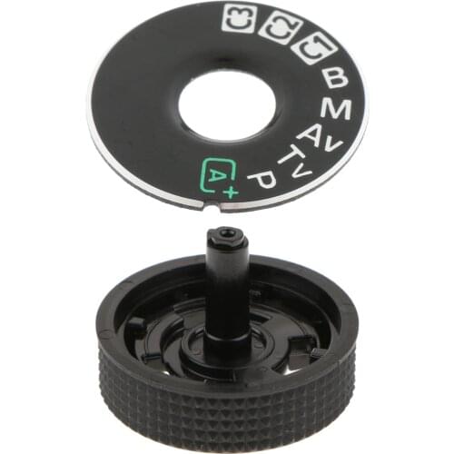 Metal Dial Mode Plate + Interface Cap Cover Repair For Canon 5D Mark III 5D3
