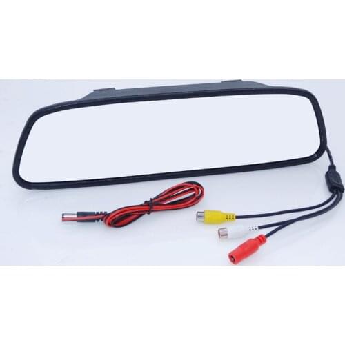 Suitable for Kia K2 Sedan car rearview camera IR light +5" car display monitor water-proof IP 69k on promotion