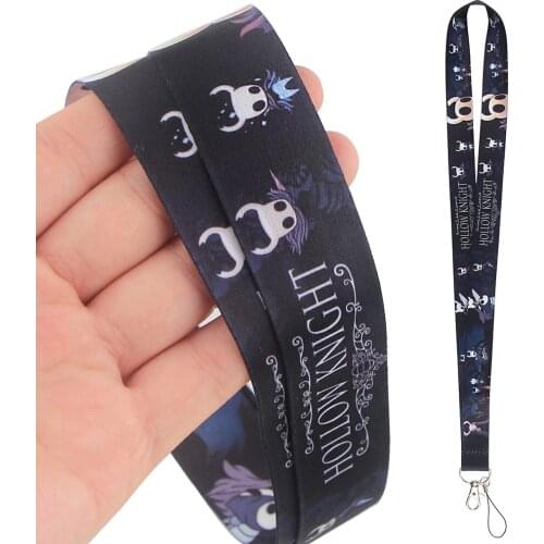 DZ1169 Hollow Knight Lanyard For Keychain ID Card Pass Gym Mobile Phone USB Badge Key Ring Holder Neck Straps Accessories
