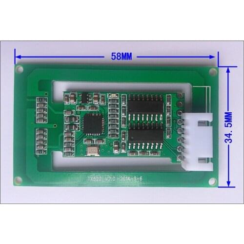 IC Card Reader IC Card Writer S50 Card Read and Write Serial Port RS232 TTL