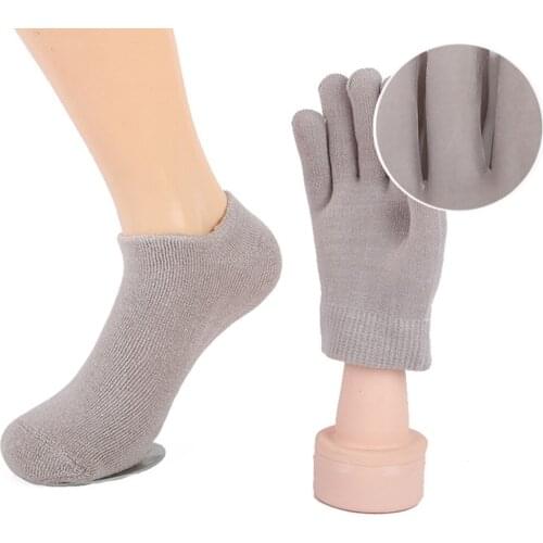 Reusable SPA Gel Sock/Gloves Moisturizing Whitening Exfoliating Smooth Beauty Hand Foot Care