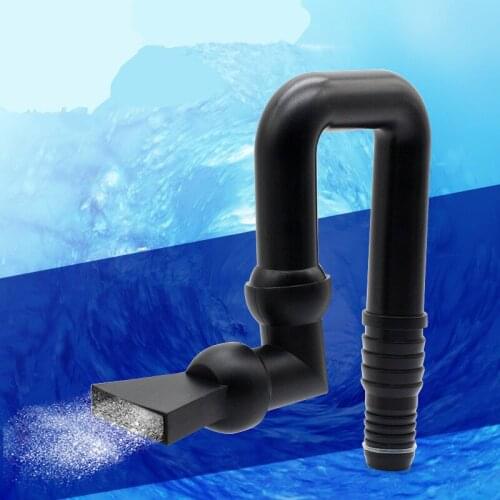 U-Tube Directional Return Nozzle 5/8 3/4 Fish tank filter bucket U tube duckbill outlet can rotate angle