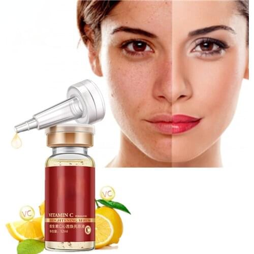 Vitamin C Face Serum Facial Essence Remove Dark Spots Whitening Scar Acne Blemish Moisturizing Whitening VC Serum