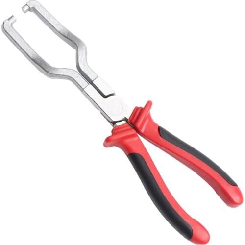 Fuel Line Clip Pipe Plier Steel Gasoline Pipe Joint Calipers Car Repair Tool Petrol Clamp Filter Hose Disconnect Removal Pliers