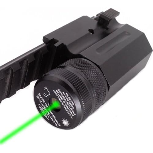 Green Laser Sight Glock Weapon Light Sight Red Laser Collimator 20mm Rail for Glock 17 19 20 23 21 Battery Included