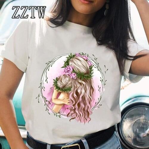 Women T-shirts Cat Lovely New Ladies 2021 Female Graphic Short Sleeve Cartoon O-neck Fashion Tee T Top Shirt Print T-Shirt