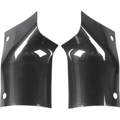 2Pcs Carbon Fiber Style Car Front Hood Side Angle Cover Trim Styling For Jeep Wrangler JL For Jeep JT Gladiator 2018