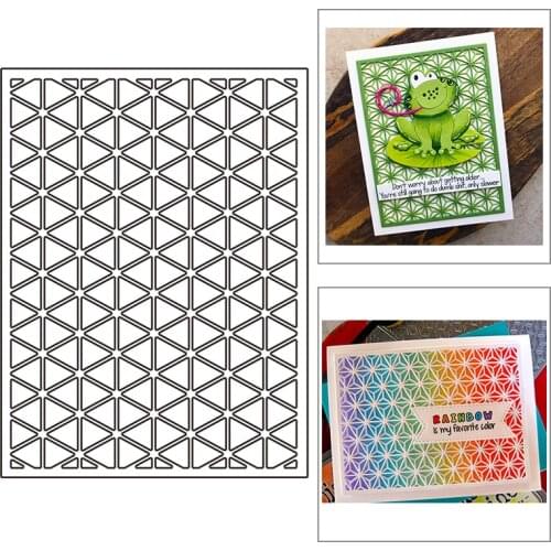 2021 New Rectangle Frame Metal Cutting Dies For Mould Cut Paper Making Background Greeting Card DIY Scrapbooking No Stamps Sets