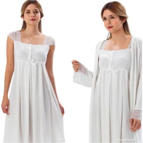 2200 maternity Puerperal Nightgown Dressing Gown Team