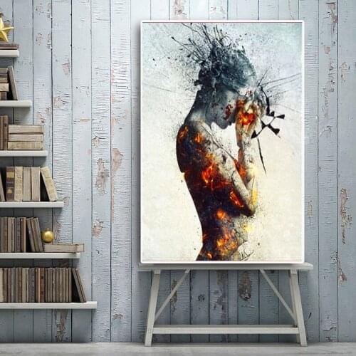 5D DIY Diamond Painting Set Woman Diamond Embroidery Cross Stitch Portrait Picture Rhinestone Mosaic Wall Artist Home Decoration