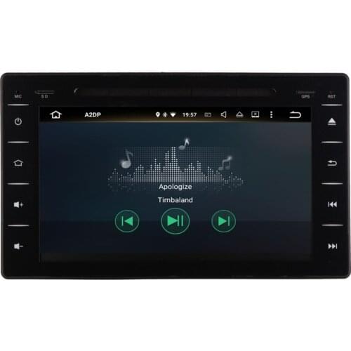 8 Inch Android 8.0 Octa Core Car CD DVD Multimedia Player For Toyota Hilux 2016- with Radio Stereo GPS Navigation Bluetooth WIFI