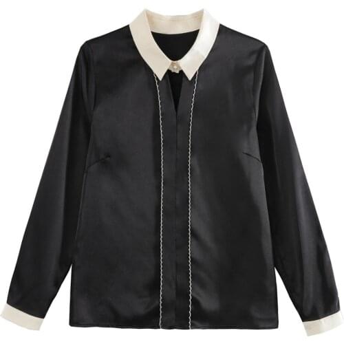 Blusas Mujer De Moda 2021 Women Blouses Turn Down Collar Office Chiffon Blouse Shirt Women Tops Long Sleeve Blouse Women C475