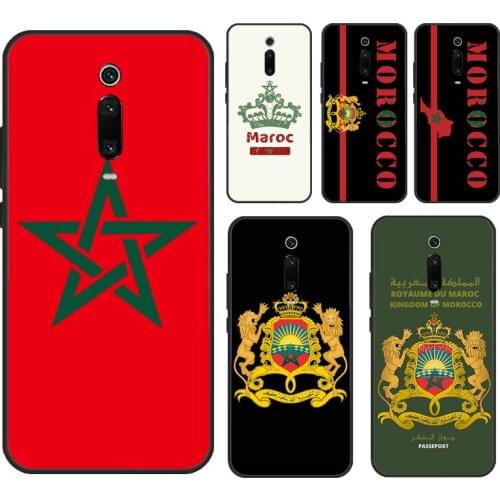 Morocco Flag Coat Of Arms Case For Xiaomi Mi 11 Pro 10T Mi Note 10 Lite 11 Ultra Phone Cover For POCO X3 Pro M3 F3