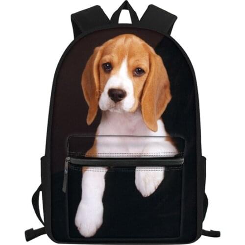 Children School Bag Beagle School Backpack Boys Girls School Bags Gift For Kids Backpacks mochila escolar