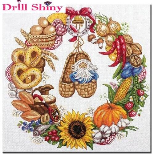 Diy 5d diamond painting cross stitch full square rhinestone diamond embroidery Christmas decorate mosaic painting handicraft