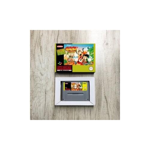 Goof Troop - EUR Version Action Game Card With Retail Box