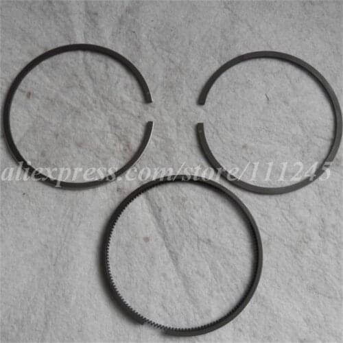 PISTON RING SET FOR YANMAR L70 & MORE DIESEL ENGINE CYLINDER KIT TILLTER GENERATOR KAMA KIPOR KOBLEN RINGS FREE SHIPPING