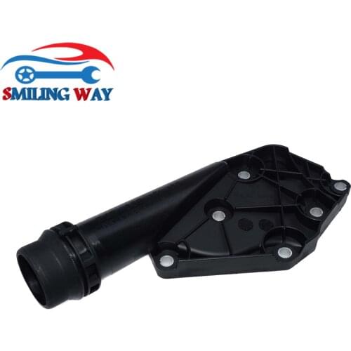 Thermostat Cover Coolant Flange & Seal Gasket For Audi A4 A5 A6 Quattro Q5 OE: 06E121168 06E121168B 06E121161R 06E121139E