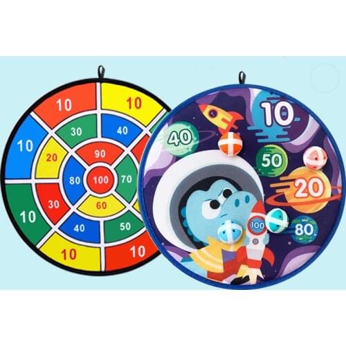 Target Sticky Ball Dartboard Creative Throw Party Outdoor Sports Indoor Cloth Toys Educational Board Games for Kids Basketball