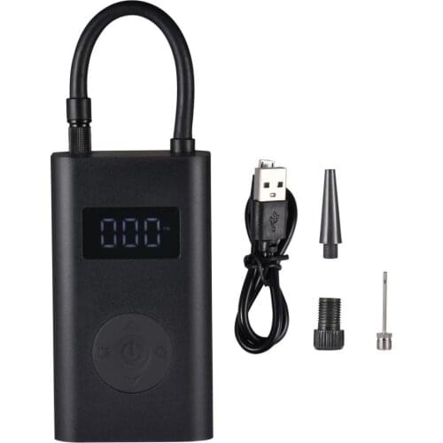 Intelligent Digital Display Air Pump Tire Pressure Monitoring Car Motorcycle Bicycle Tire Kayak Basketball 150psi Inflator TPMS