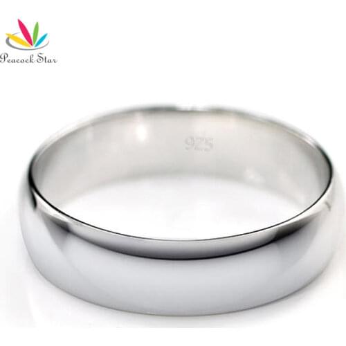 Peacock Star Silver Rings For Men
