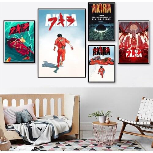 Posters And Prints Akira Japan Anime Movie Modern Canvas Painting Wall Art Picture For Living Room Home Decor
