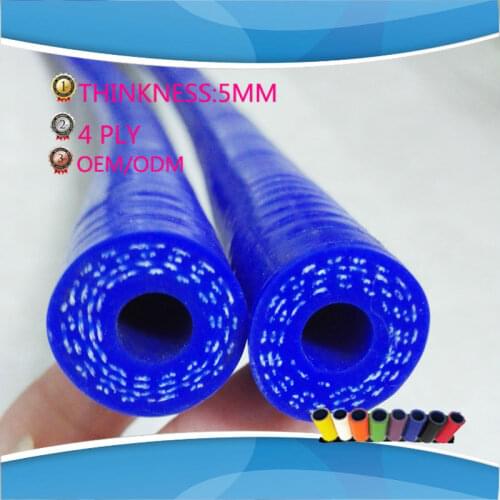 1 Meter Length silicone straight hose tube pipe ID11MM 12MM 13MM 14MM