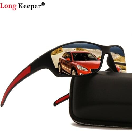 Matte Black Frame Polarized Sunglasses Men/Women UV Protection Sports Goggles Sun Glasses Mirror Anti Glare Eyewear Male Shades