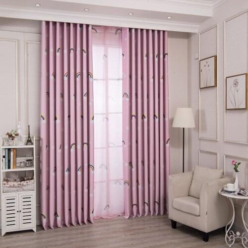 2021 New Childrens Bedroom Room Cartoon Blackout Curtains Fashion Simple Modern Style Curtains