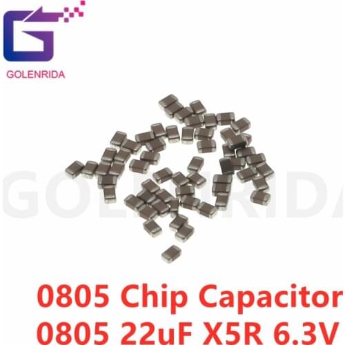 100pcs 22uF X5R 20% 6.3V 0805 226 SMD Thick Chip Multilayer Ceramic Capacitor