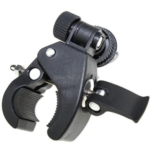 Camera Mount Tripod Adapter Bike Bicycle Motorcycle Handlebar Handle Clamp Bar Mount For Gopro Hero 1 2 3 3+ 4 Black Color