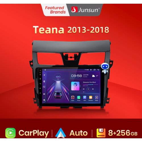 Junsun V1 Android 10.0 2G+32G DSP Car Radio Multimedia Video Player For NISSAN Teana J33 2013-2018 Navigation GPS 2din autoradio